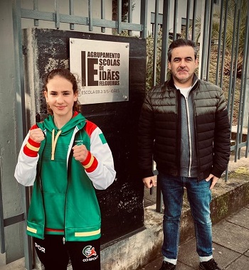 Mariana Castro na Taça do Mundo de Sport Kempo